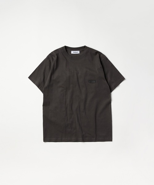 meltum(メルタム)の「RUBBER TAG TEE S/S(Tシャツ/カットソー・メンズ・グレー/チャコールグレー/ブラック/ネイビー/ホワイト・X-LARGE/LARGE/MEDIUM/SMALL/XX-LARGE)」の3枚目の写真