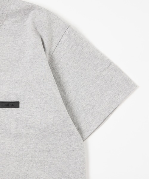 meltum(メルタム)の「RUBBER TAG TEE S/S(Tシャツ/カットソー・メンズ・グレー/チャコールグレー/ブラック/ネイビー/ホワイト・X-LARGE/LARGE/MEDIUM/SMALL/XX-LARGE)」の14枚目の写真