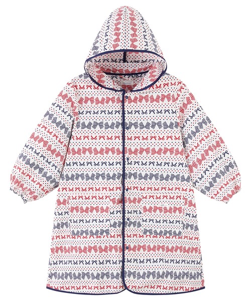 combimini(コンビミニ)の「はっ水ナイロン レインコート(レインコート/ポンチョ・キッズ・サックスブルー/クリーム/ピンク/ライトピンク/ミント/ライトグレー/ライトブルー/ベージュ/レッド/ネイビー・S(80-90)/M(100-110)/L(120-130))」の16枚目の写真