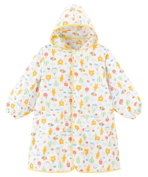 combimini(コンビミニ)の「はっ水ナイロン レインコート(レインコート/ポンチョ・キッズ・サックスブルー/クリーム/ピンク/ライトピンク/ミント/ライトグレー/ライトブルー/ベージュ/レッド/ネイビー・S(80-90)/M(100-110)/L(120-130))」の18枚目の写真