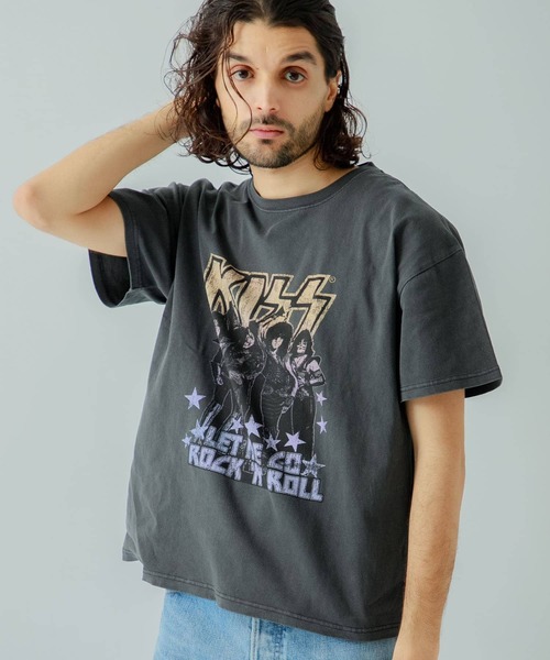 URBAN RESEARCH Sonny Label（アーバンリサーチサニーレーベル）の「KISSピグメントショートスリーブT-SHIRTS（Tシャツ/カットソー・メンズ・その他3/その他1/その他2・MEDIUM/LARGE）」の14枚目の写真