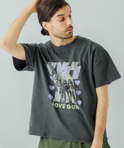 URBAN RESEARCH Sonny Label（アーバンリサーチサニーレーベル）の「KISSピグメントショートスリーブT-SHIRTS（Tシャツ/カットソー・メンズ・その他3/その他1/その他2・MEDIUM/LARGE）」の21枚目の写真