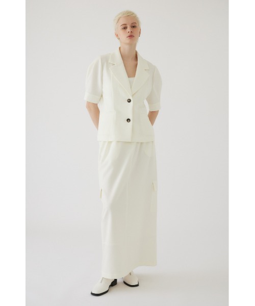 RIM.ARK - RIM.ARK リムアーク 24SS Half sleeve summer JK ハーフスリーブサマージャケット 460HSL30-0580 ブラック F RIM.ARK リムアーク 24SS Half sleeve summer JK ハーフスリーブ