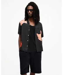 ALLSAINTS | ROZE FLORAL PRINT RELAXED FIT SHIRT | ROZE フローラル プリント リラックス フィット シャツ(シャツ/ブラウス)