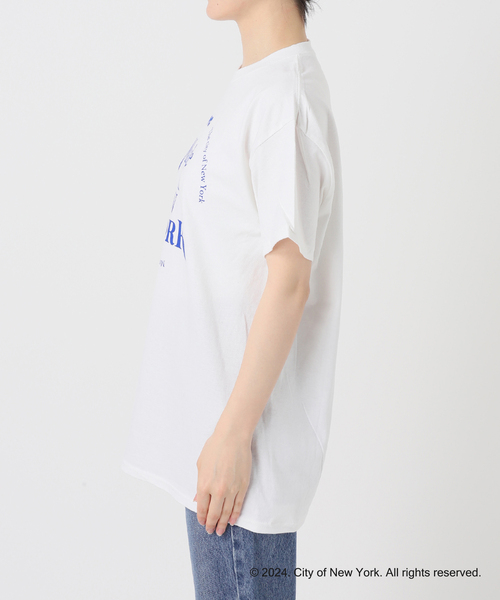 GOOD ROCK SPEED(グッドロックスピード)の「GOOD ROCK SPEED NYC TEE(Tシャツ/カットソー・レディース・ホワイト/ネイビー・MEDIUM)」の12枚目の写真