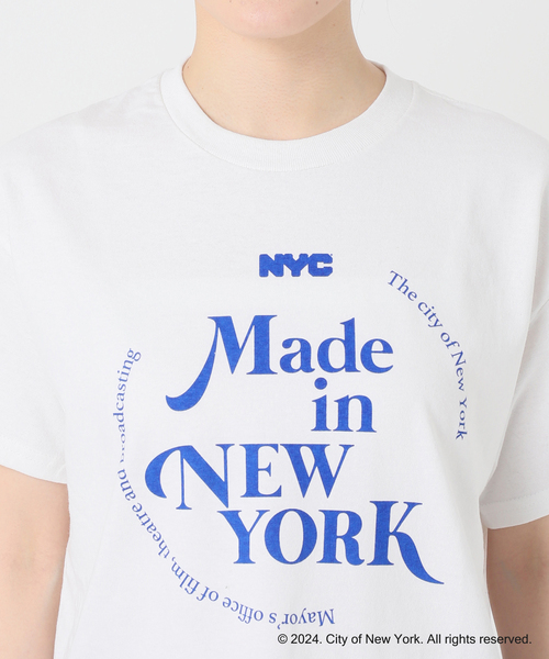 GOOD ROCK SPEED(グッドロックスピード)の「GOOD ROCK SPEED NYC TEE(Tシャツ/カットソー・レディース・ホワイト/ネイビー・MEDIUM)」の14枚目の写真