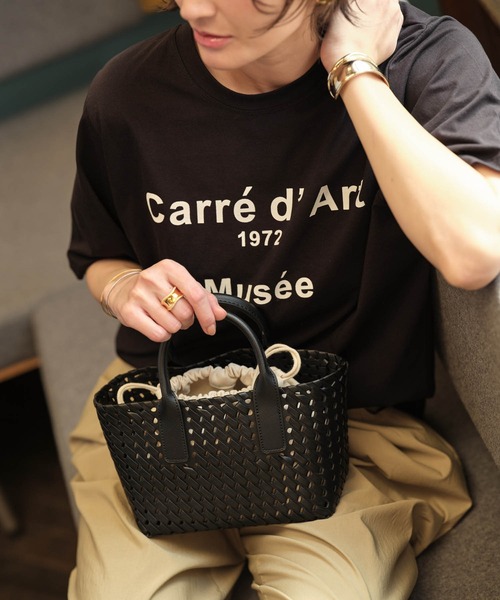 スランティングバスケットバッグ（トートバッグ）｜ZAKKA-BOX（ザッカボックス）