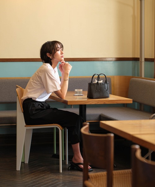 スランティングバスケットバッグ（トートバッグ）｜ZAKKA-BOX（ザッカボックス）