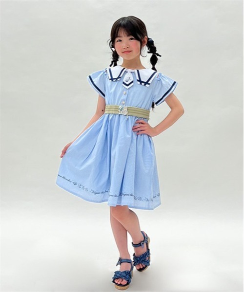 axes femme kids（アクシーズファムキッズ）の「肩開きマリンセーラー