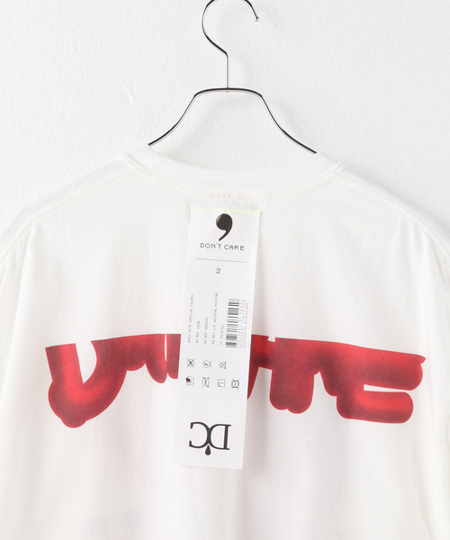 don't care Tシャツ サイズ2 SHORT SLEEVE TEE 002 | DON'T CARE(ドントケア) / トップス