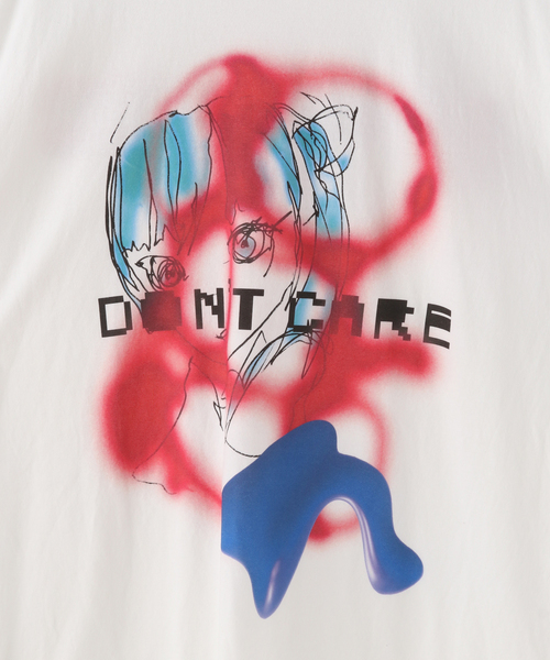 JOINT WORKS(ジョイントワークス)の「DON`T CARE DC-GT005(Tシャツ/カットソー・メンズ・ホワイト・2)」の6枚目の写真