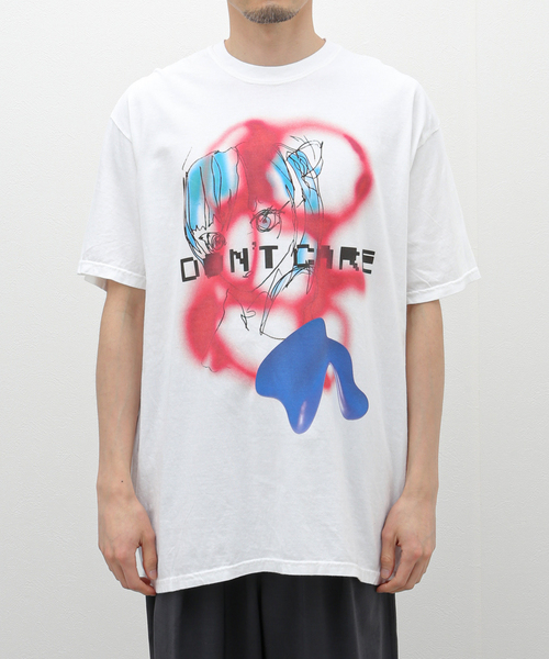 JOINT WORKS(ジョイントワークス)の「DON`T CARE DC-GT005(Tシャツ/カットソー・メンズ・ホワイト・2)」の2枚目の写真