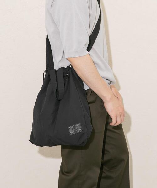 RODE SKO(ロデスコ)の「『ユニセックス』ミニロクヨンギャザーショルダートート(ショルダーバッグ・メンズ・グレー系その他/カーキ/ブラック・ONE)」の5枚目の写真