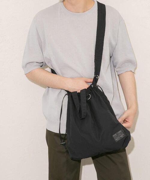 RODE SKO(ロデスコ)の「『ユニセックス』ミニロクヨンギャザーショルダートート(ショルダーバッグ・メンズ・グレー系その他/カーキ/ブラック・ONE)」の8枚目の写真
