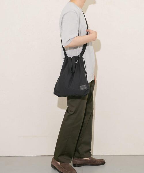 RODE SKO(ロデスコ)の「『ユニセックス』ミニロクヨンギャザーショルダートート(ショルダーバッグ・メンズ・グレー系その他/カーキ/ブラック・ONE)」の9枚目の写真