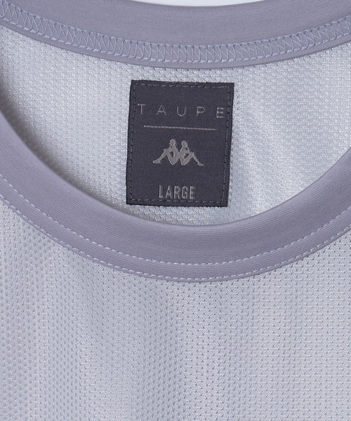 TAUPE（トープ）の「TAUPE/トープ/KAPPA EX GRAPHICAL MESH TEE