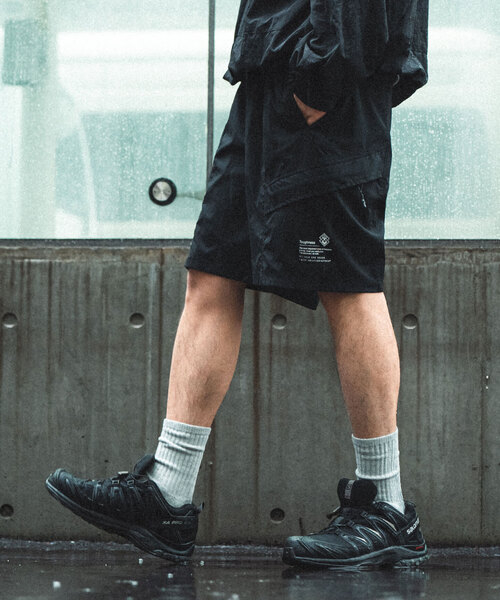 417 EDIFICE（フォーワンセブンエディフィス）の「”ワッシャーナイロン”ショートパンツ（その他パンツ・メンズ・ブラック・SMALL/MEDIUM/LARGE）」の22枚目の写真