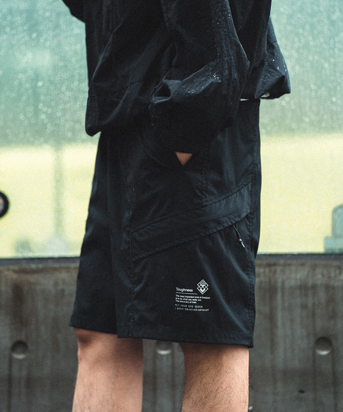 417 EDIFICE（フォーワンセブンエディフィス）の「”ワッシャーナイロン”ショートパンツ（その他パンツ・メンズ・ブラック・SMALL/MEDIUM/LARGE）」の21枚目の写真