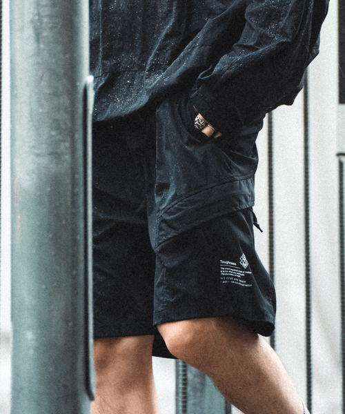 417 EDIFICE（フォーワンセブンエディフィス）の「”ワッシャーナイロン”ショートパンツ（その他パンツ・メンズ・ブラック・SMALL/MEDIUM/LARGE）」の20枚目の写真