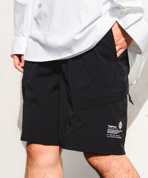 417 EDIFICE（フォーワンセブンエディフィス）の「”ワッシャーナイロン”ショートパンツ（その他パンツ・メンズ・ブラック・SMALL/MEDIUM/LARGE）」の10枚目の写真