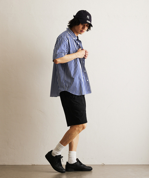 417 EDIFICE（フォーワンセブンエディフィス）の「”ワッシャーナイロン”ショートパンツ（その他パンツ・メンズ・ブラック・SMALL/MEDIUM/LARGE）」の6枚目の写真