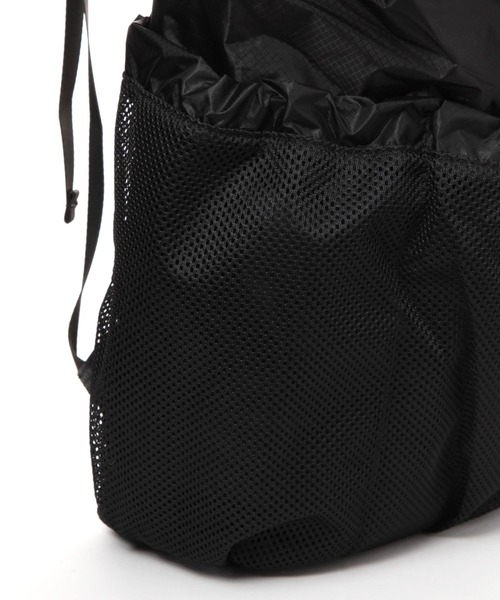 BAYFLOW（ベイフロー）の「[ペットボトルホルダー付き]コーデュラデイパック（バックパック/リュック・レディース・ブラック/ブラウン・FREE）」の4枚目の写真