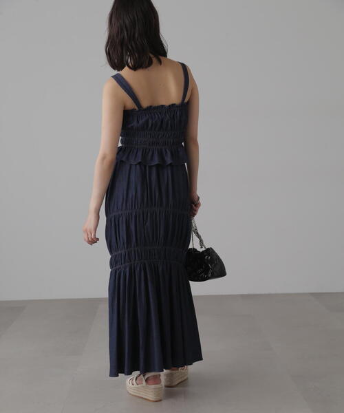 FREE'S MART（フリーズマート）の「シャーリングセットアップ（ワンピース・レディース・ブラック系その他/ワンウォッシュ・FREE）」の15枚目の写真