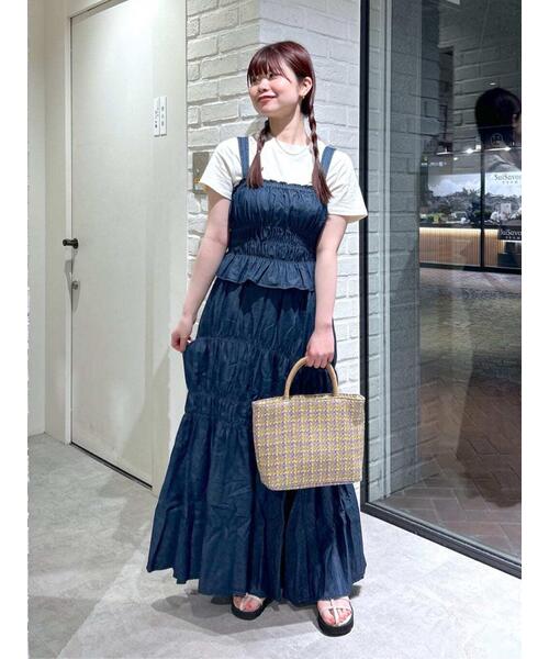 FREE'S MART（フリーズマート）の「シャーリングセットアップ（ワンピース・レディース・ブラック系その他/ワンウォッシュ・FREE）」の18枚目の写真