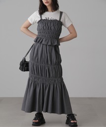 FREE'S MART | シャーリングセットアップ(ワンピース)