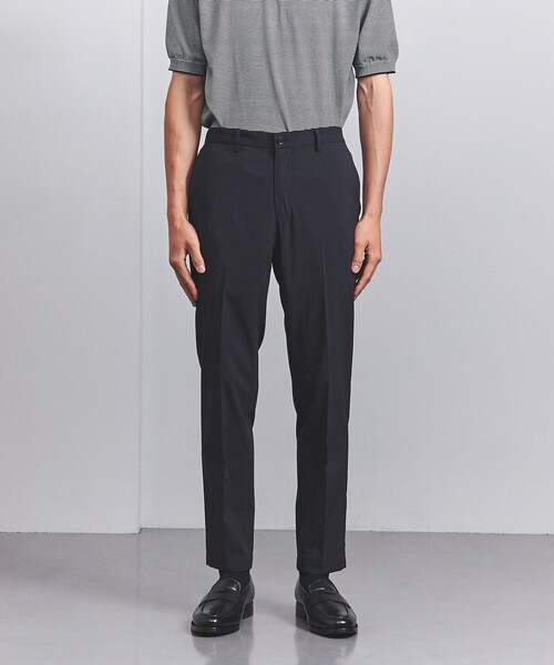 UNITED ARROWS(ユナイテッドアローズ)の「シアサッカーノープリーツパンツ COZY -撥水・ウォッシャブル・ストレッチ--(その他パンツ・メンズ・ダークグリーン/ネイビー・XXL/XL/M/S/L)」の15枚目の写真