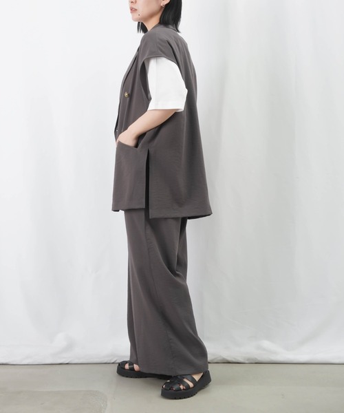 ⭐️専用です。新品今季ルカLUCAリネンシャツ、パンツセット LUCA/LADY LUCK LUCA（ルカ/レディラックルカ）の「LC/LLL リネン