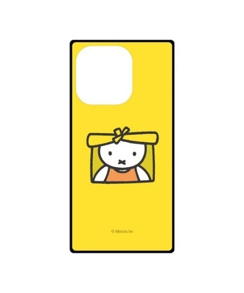 Miffy( ミッフィー)の「ミッフィー iPhone14/13 対応 スクエアガラスケース テント GOUR(スマホケース/カバー・メンズ・マルチ・FREE)」の1枚目の写真