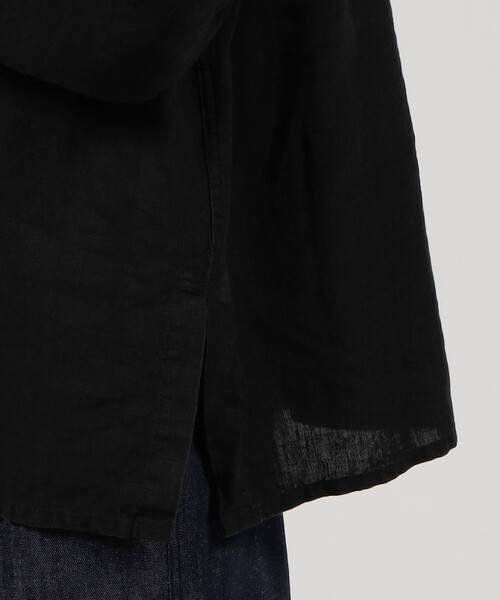 VETRA(ベトラ)の「VETRA PULLOVER SHIRTS リネン プルオーバーシャツ(シャツ/ブラウス・メンズ・ブラック・42/44)」の5枚目の写真