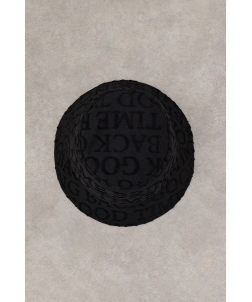 AZUL by moussy(アズールバイマウジー)の「総柄パイルジャガードバケットハット(ハット・メンズ・ライトカーキ/ホワイト/ブラック・FREE)」の9枚目の写真