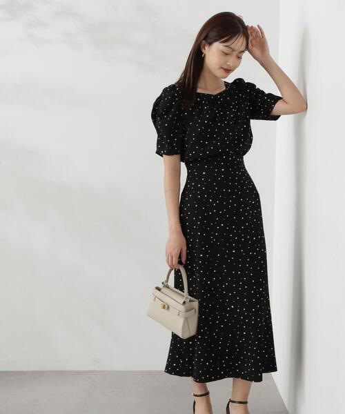 PROPORTION BODY DRESSING(プロポーションボディドレッシング)の「ハートドットナロースカート / 1214220800(スカート・レディース・ボルドー/ブラック・SMALL/MEDIUM)」の9枚目の写真