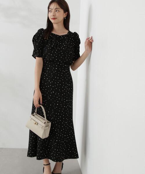 PROPORTION BODY DRESSING(プロポーションボディドレッシング)の「ハートドットナロースカート / 1214220800(スカート・レディース・ボルドー/ブラック・SMALL/MEDIUM)」の11枚目の写真