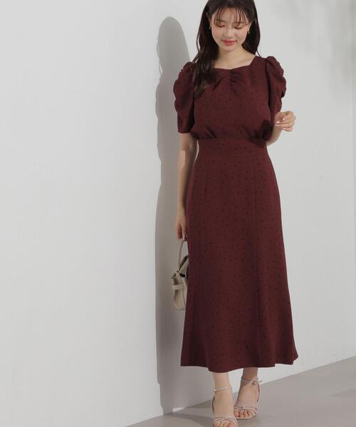 PROPORTION BODY DRESSING(プロポーションボディドレッシング)の「ハートドットナロースカート / 1214220800(スカート・レディース・ボルドー/ブラック・SMALL/MEDIUM)」の19枚目の写真