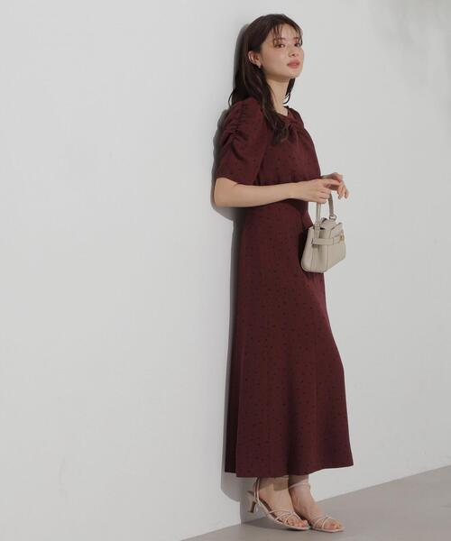 PROPORTION BODY DRESSING(プロポーションボディドレッシング)の「ハートドットナロースカート / 1214220800(スカート・レディース・ボルドー/ブラック・SMALL/MEDIUM)」の21枚目の写真