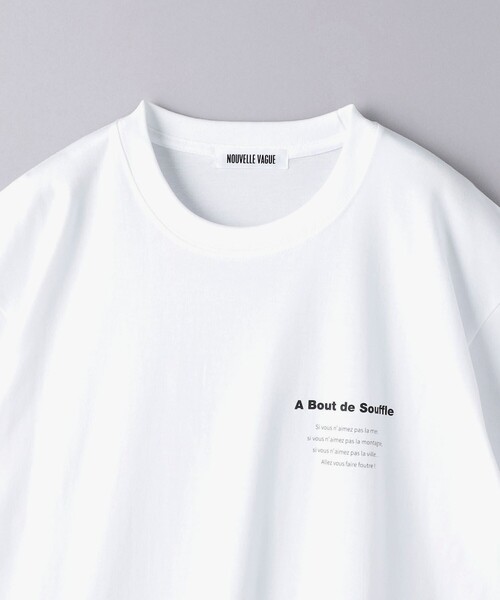UNITED ARROWS（ユナイテッドアローズ）の「＜NOUVELLE VAGUE＞ ヌーベルバーグ JLG Tシャツ1（Tシャツ/カットソー・メンズ・ホワイト・M/L/XL）」の8枚目の写真