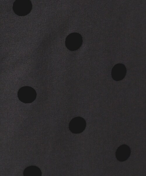 Dessin（デッサン）の「◆【後ろゴム・洗える】フロッキードットイージーパンツ（S～L）（その他パンツ・レディース・ブラック系/ダークブラウン系・02/01/03）」の11枚目の写真