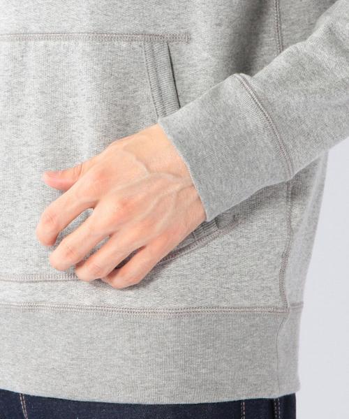coen（コーエン）の「１ボタンスウェットパーカー（パーカー・メンズ・グレー/ネイビー・MEDIUM/LARGE/SMALL/X-LARGE）」の5枚目の写真