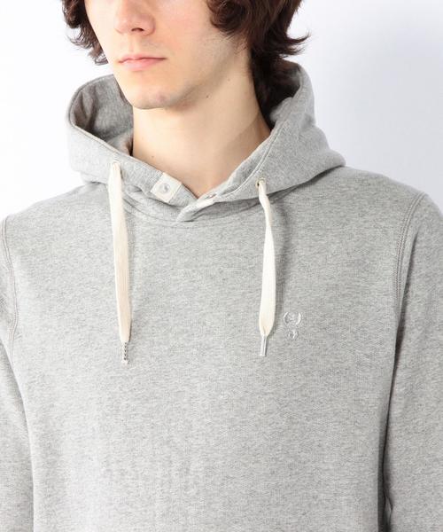 coen（コーエン）の「１ボタンスウェットパーカー（パーカー・メンズ・グレー/ネイビー・MEDIUM/LARGE/SMALL/X-LARGE）」の8枚目の写真