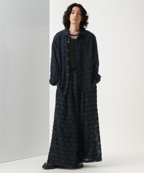 HARE（ハレ）の「【SET UP対応】シアーシャギーワイドパンツ(HARE