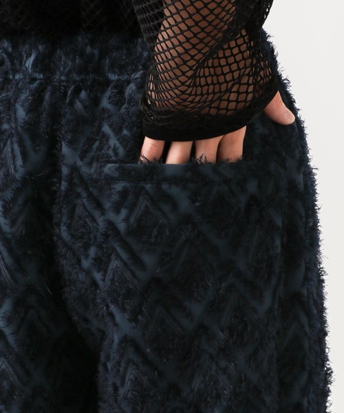 HARE（ハレ）の「【SET UP対応】シアーシャギーワイドパンツ(HARE)（その他パンツ・メンズ・ブルー/ブラック・FREE）」の17枚目の写真