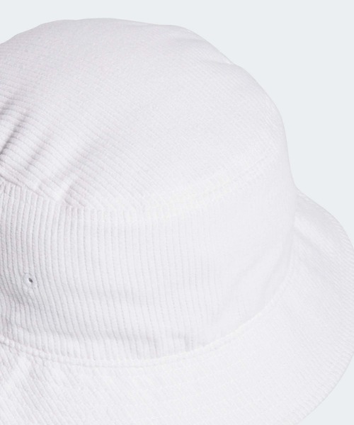 adidas（アディダス）の「コーデュロイ バケットハット【adidas Golf/アディダスゴルフ】（ハット・レディース・ブルー系その他/ホワイト/ブラック/イエロー系その他・MEDIUM/LARGE）」の7枚目の写真