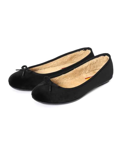 O'Kyti（オキティ）の「《追加》【O’KYTI/オキティ】ベルベットバレエシューズ（バレエシューズ・レディース・ブラック・36/37/38）」の3枚目の写真