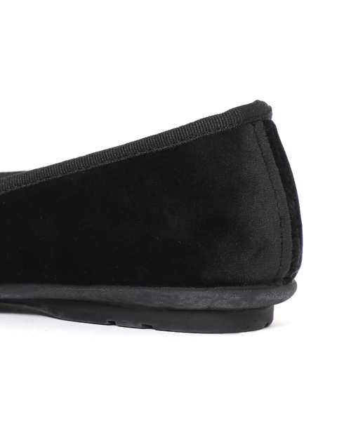 O'Kyti（オキティ）の「《追加》【O’KYTI/オキティ】ベルベットバレエシューズ（バレエシューズ・レディース・ブラック・36/37/38）」の7枚目の写真