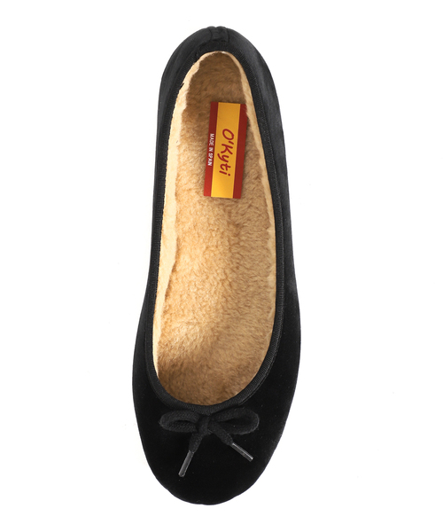 O'Kyti（オキティ）の「《追加》【O’KYTI/オキティ】ベルベットバレエシューズ（バレエシューズ・レディース・ブラック・36/37/38）」の8枚目の写真