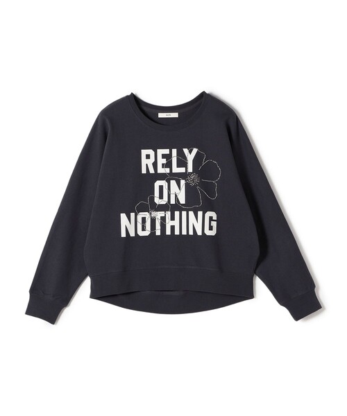 SHIPS(シップス)の「【WEB限定】 バリエーション プリント ドルマン ロングスリーブ TEE(スウェット・レディース・ストーン/オフホワイト/チャコールグレー・ONE SIZE)」の12枚目の写真