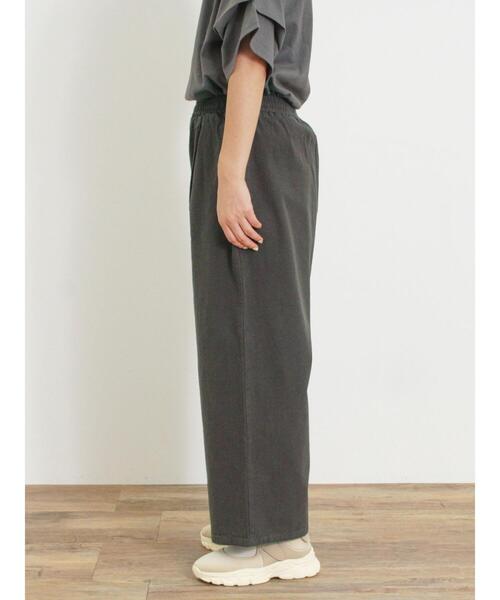 Samansa Mos2(サマンサ モスモス)の「【M/Lサイズ】ツイルイージーストレートパンツ(その他パンツ・レディース・カーキ/ブラウン/チャコールグレー・M/L)」の22枚目の写真